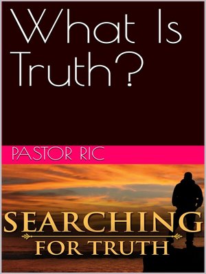 cover image of What Is Truth?